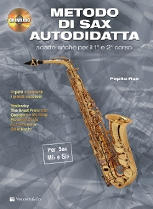 Metodo di Sax Autodidatta (con CD) Pepito Ros