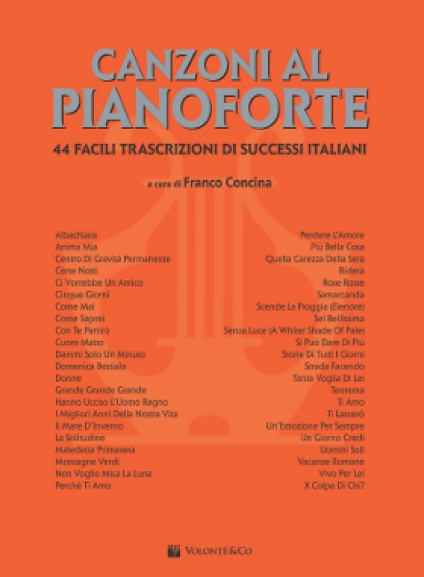 Canzoni al Pianoforte - Vol. 1 Franco Concina