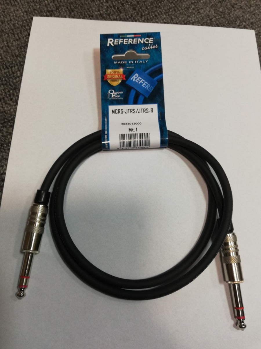 Referement by Reference MCR5-JTRS/JTRS  Jack TRS cavo per strumenti metri 1