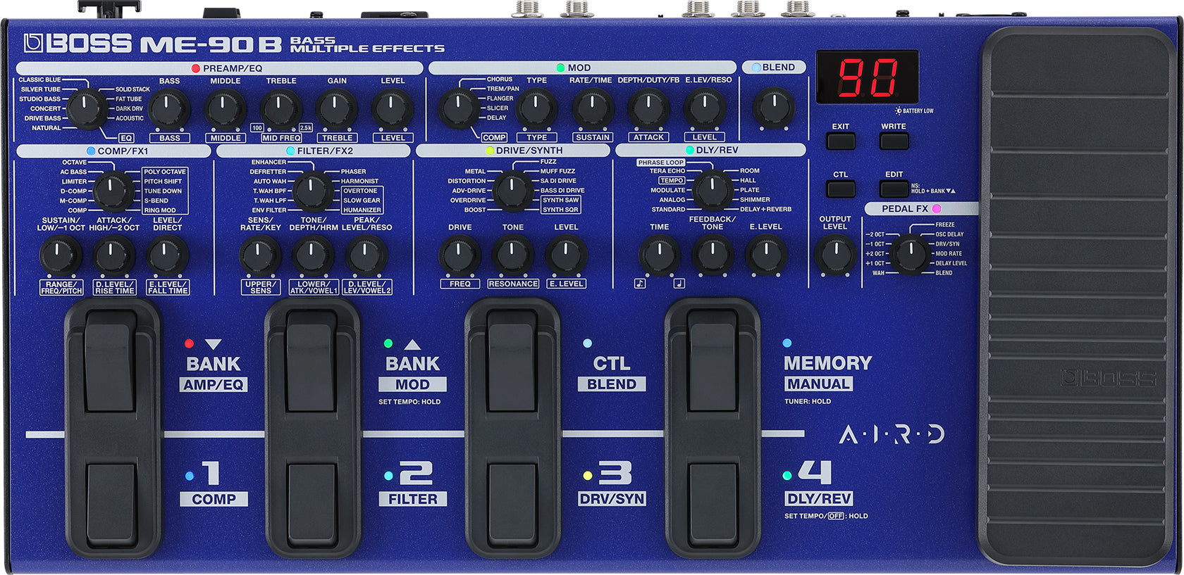 Boss ME-90B Pedaliera per basso