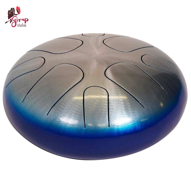 Pearl Tongue Drum PMTD8GMF 8 Note G Major	#687 Natural Blue Fade