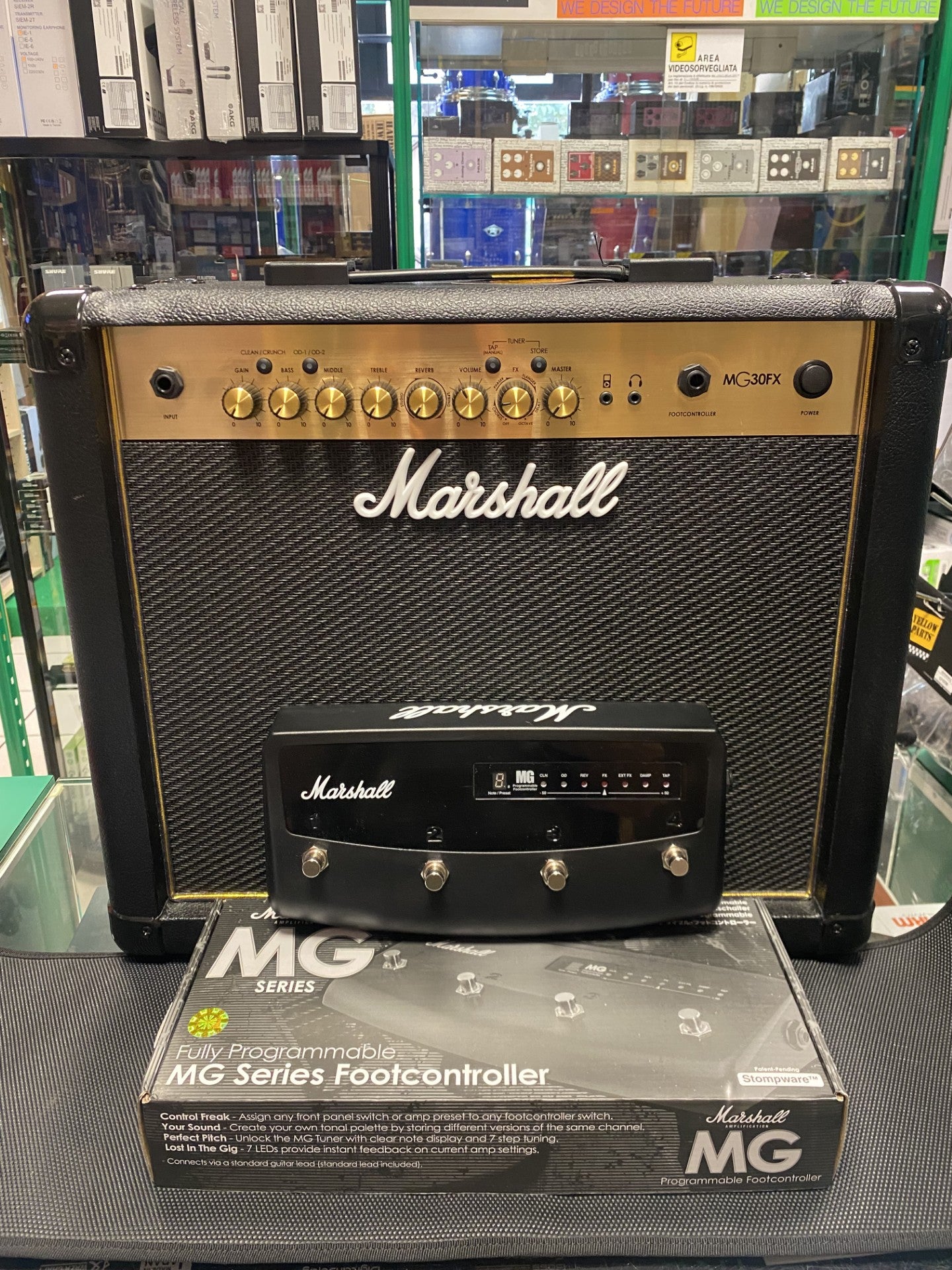 MARSHALL MG30GFX +PEDL -90008 Usato
