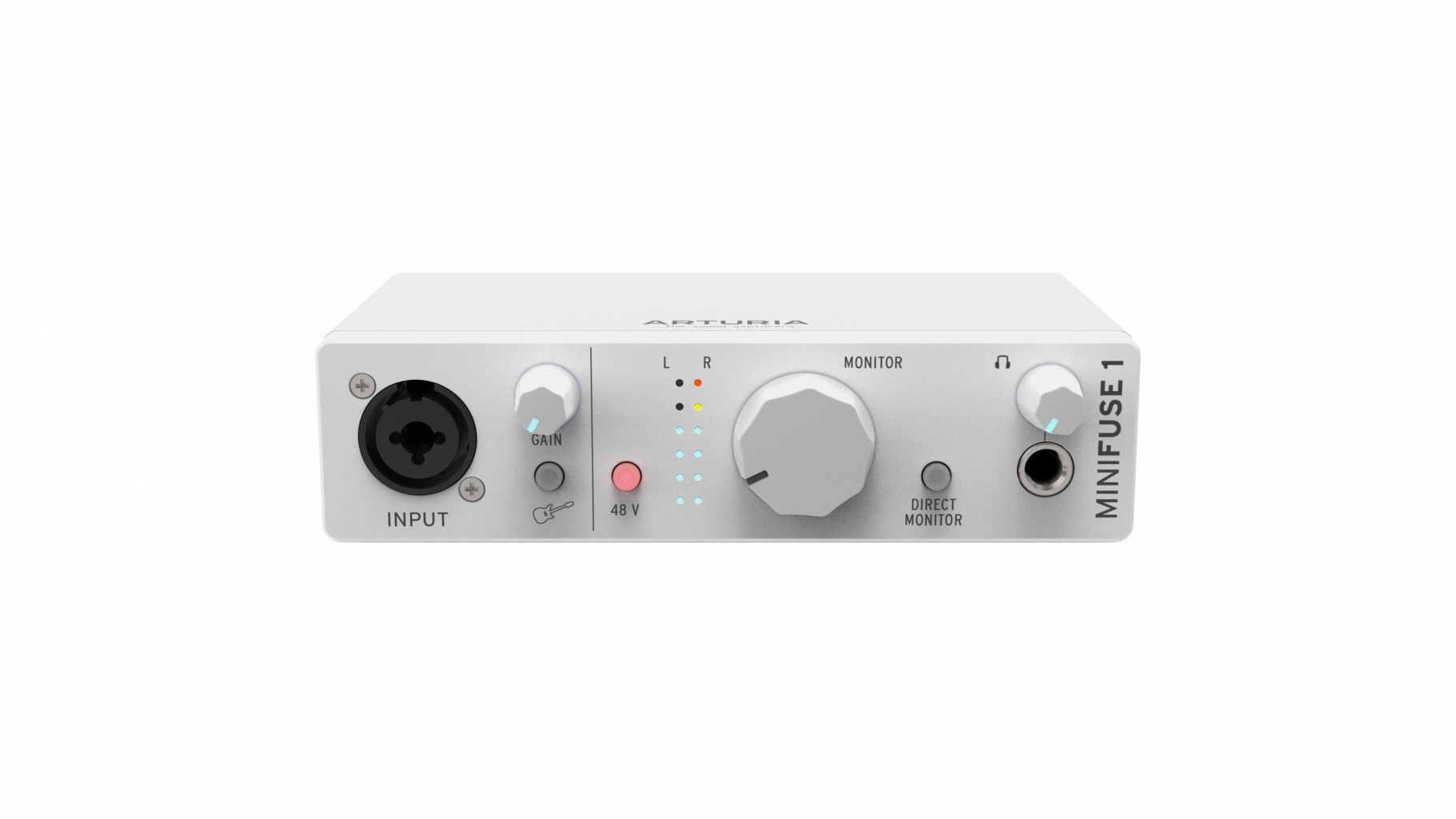 ARTURIA Minifuse 1 White Interfaccia Audio USB C 1 In Combo e 2 Out Bianca