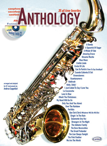 ANTHOLOGY ALTO SAX V.1 + CD