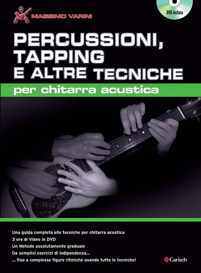VARINI Percussioni, Tapping e altre Tecniche per Chitarra Acustica