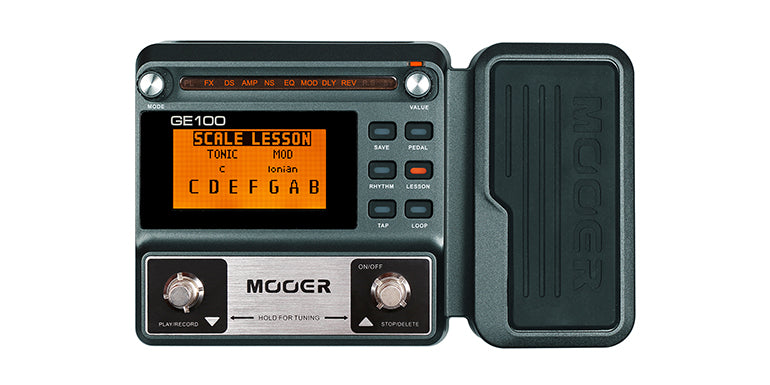 Mooer GE100 Pedaliera multieffetto per chitarra elettrica