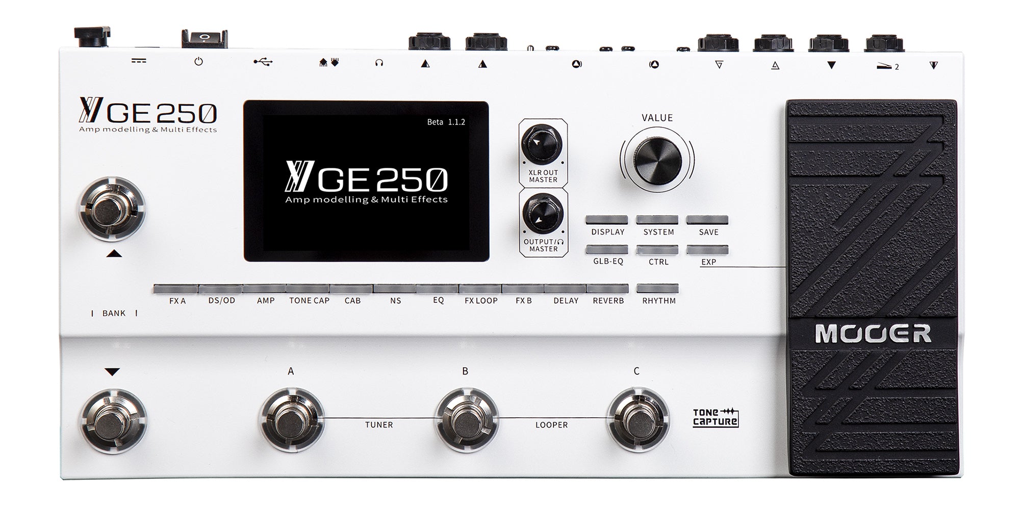 MOOER GE250 Nuovo Processore Multieffetto per chitarra