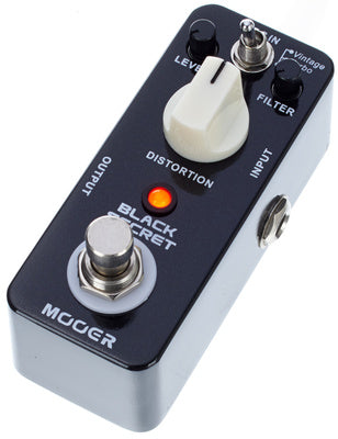 MOOER BLACK SECRET Distorsore AnalogicoTrue Bypass