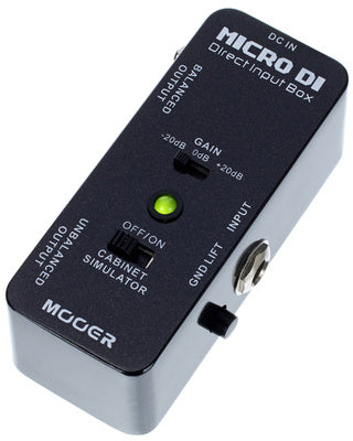Mooer Micro DI D.I. Box per chitarra e basso