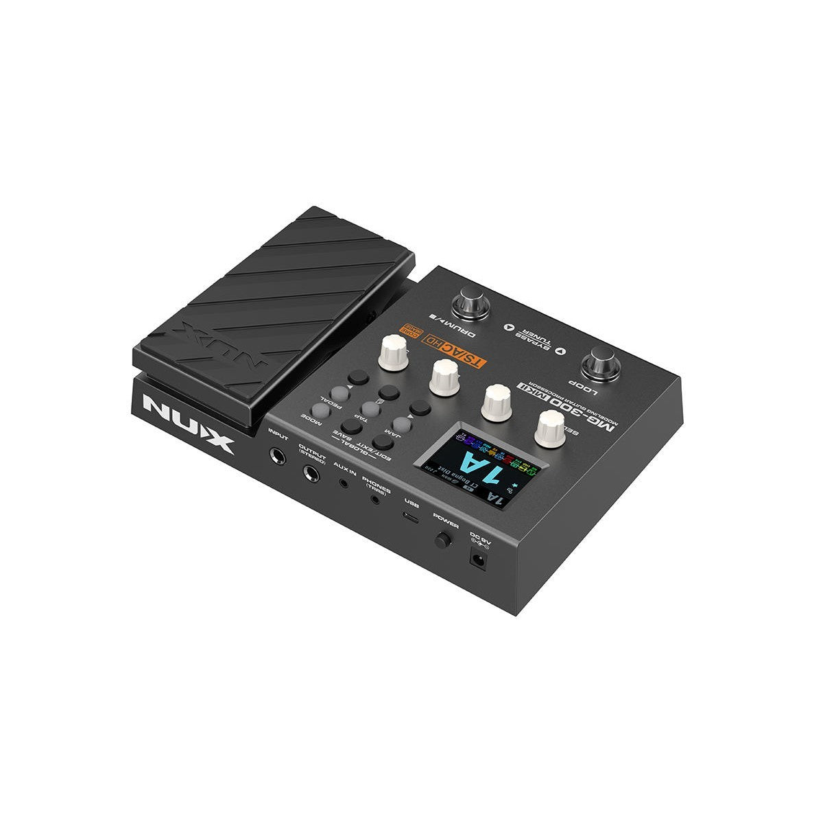 NUX MG-300 MKII Pedaliera modeler per chitarra