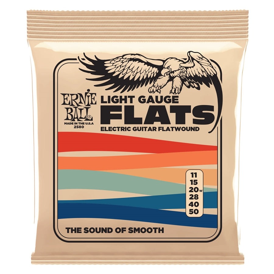 ERNIE BALL - 2580 LIGHT FLAT EL GUITAR 11-50