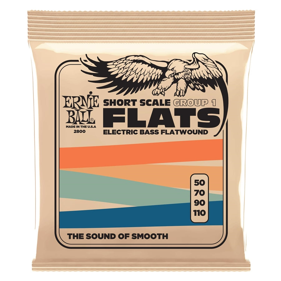 ERNIE BALL - 2800 SHORT SCALE FLAT GR 1 ELE BASS 5