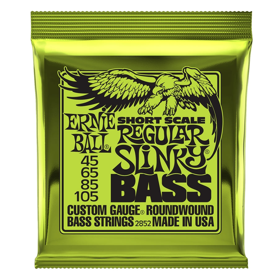 Ernie Ball 2852 Nickel Wound Scala corta  45 - 105