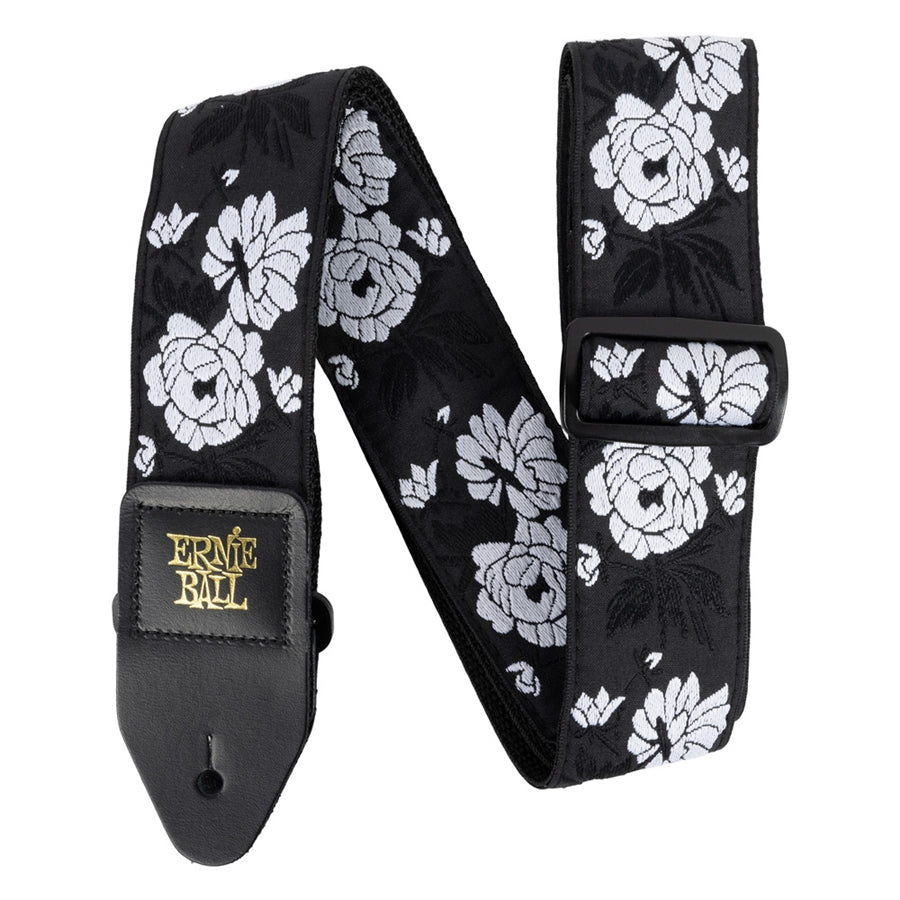 ERNIE BALL - 5357 JACQUARD STRAP VANILLA ROSE