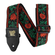ERNIE BALL - 5361 JACQUARD STRAP WESTERN ROSE