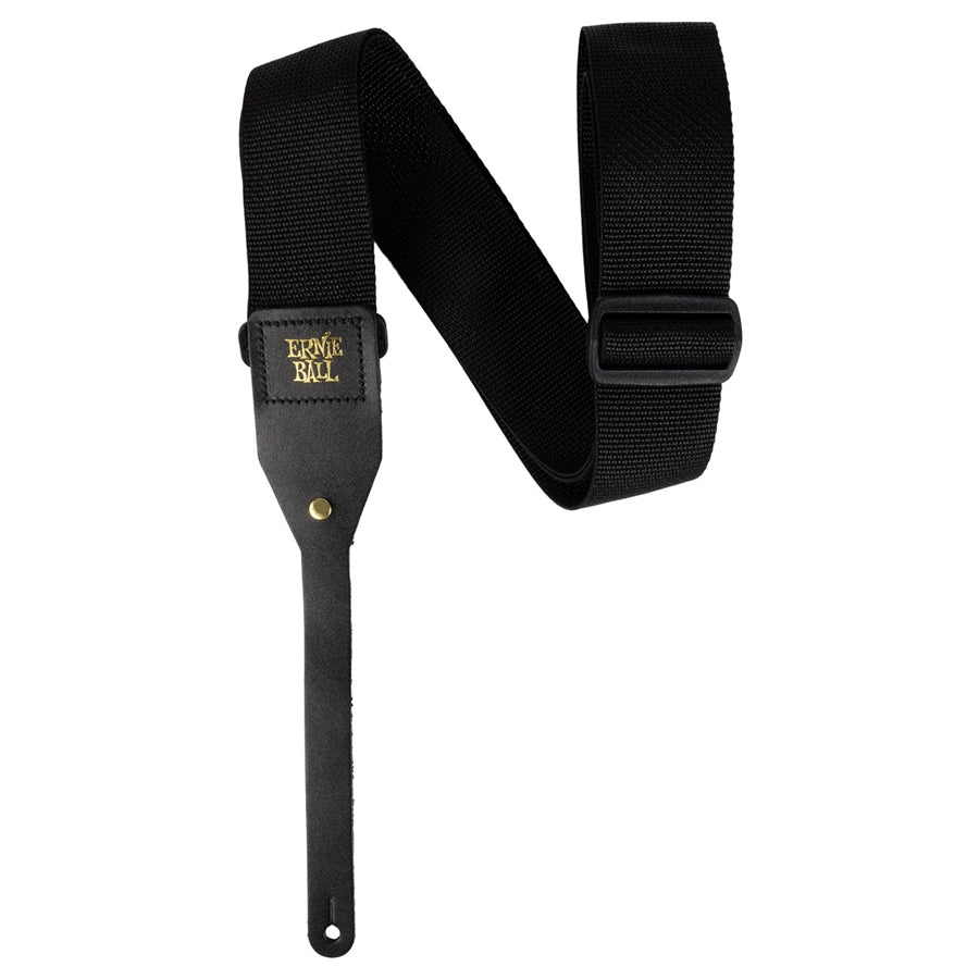 ERNIE BALL - 5365 POLYPRO ACOUSTIC GTR STRAP BLACK