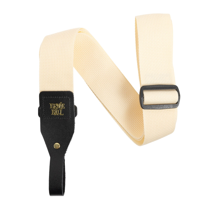 ERNIE BALL - 5368 POLYPRO ACOUSTIC GTR STRAP CREAM