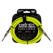 ERNIE BALL - 6414 FLEX CABLE GREEN 3M