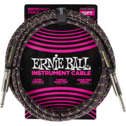 ERNIE BALL 6427 BRAIDED CABLES PURPLE PYTHON 3M