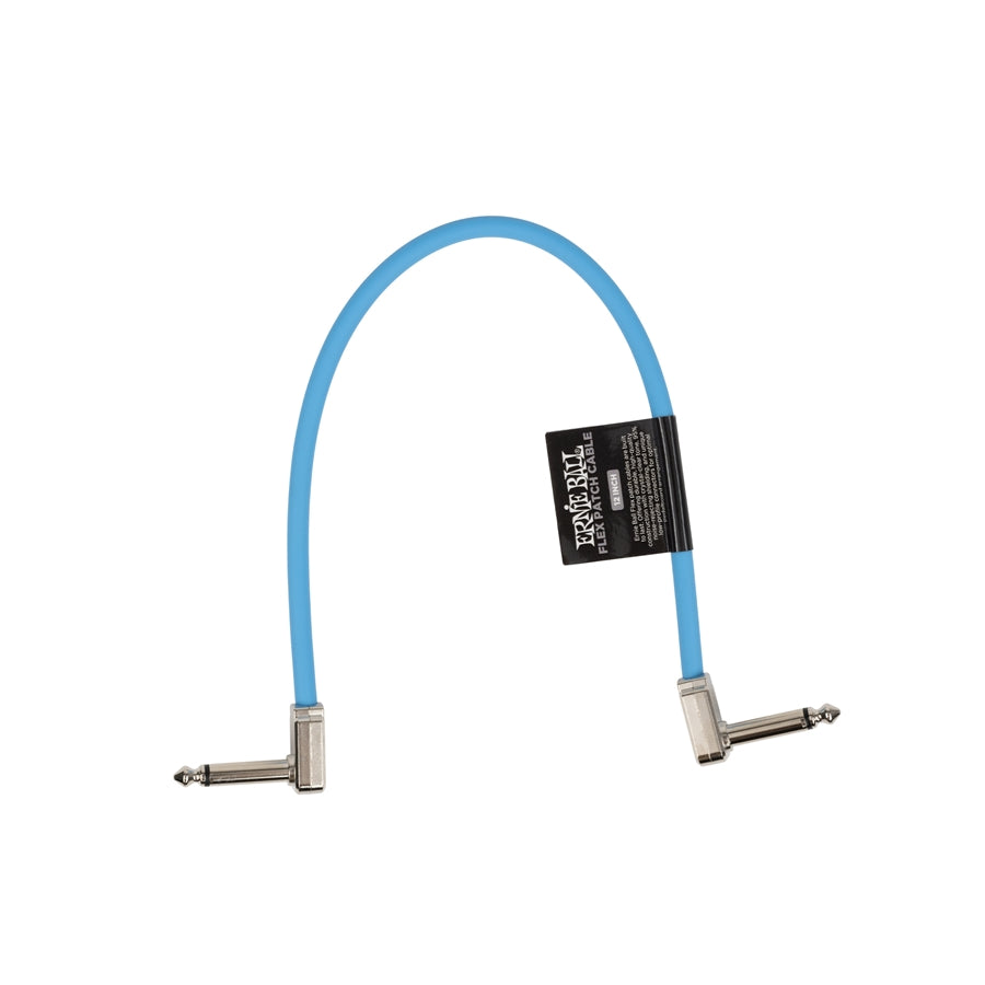 ERNIE BALL - 6456 FLEX PATCH CABLE BLUE 30 CM