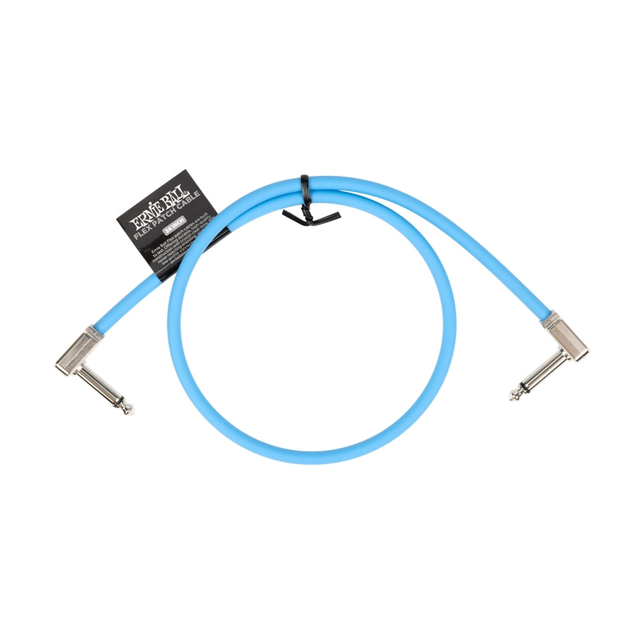 ERNIE BALL 6458 FLEX PATCH CABLE BLUE 60 CM