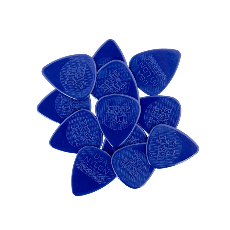 Ernie Ball  9136 Plettri in Nylon Medium .72mm Busta da 12