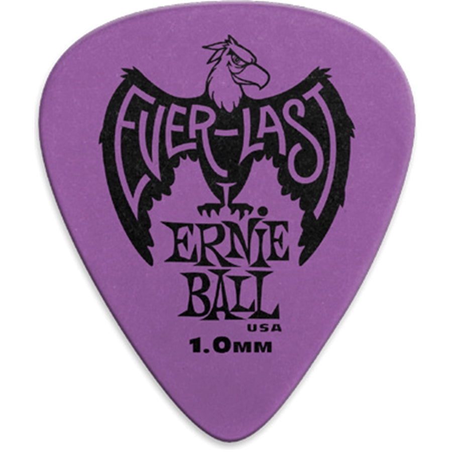 Ernie Ball  9193 Plettri Everlast Purple 1.00mm Busta da 12