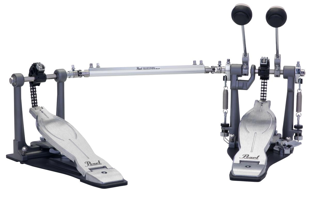 Pearl P-1032 Eliminator Solo Black Doppio Pedale per Batteria
