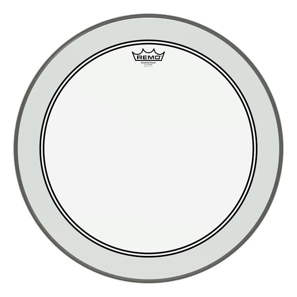 PELLE REMO POWERSTROKE 3 DA 18" TRASPARENTE PER CASSA