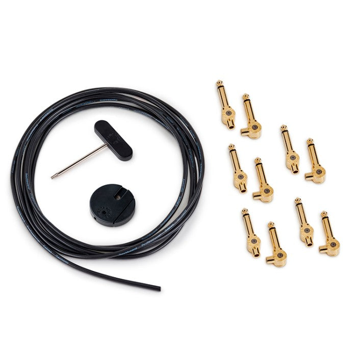 Rockboard RBO CAB PW SET GD PatchWorks Solderless Set Gold