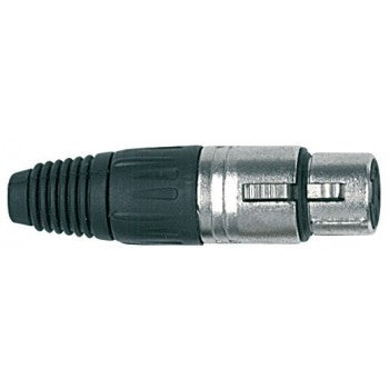 Proel XLR5FV Presa volante XLR 5 poli, manicotto nichelato