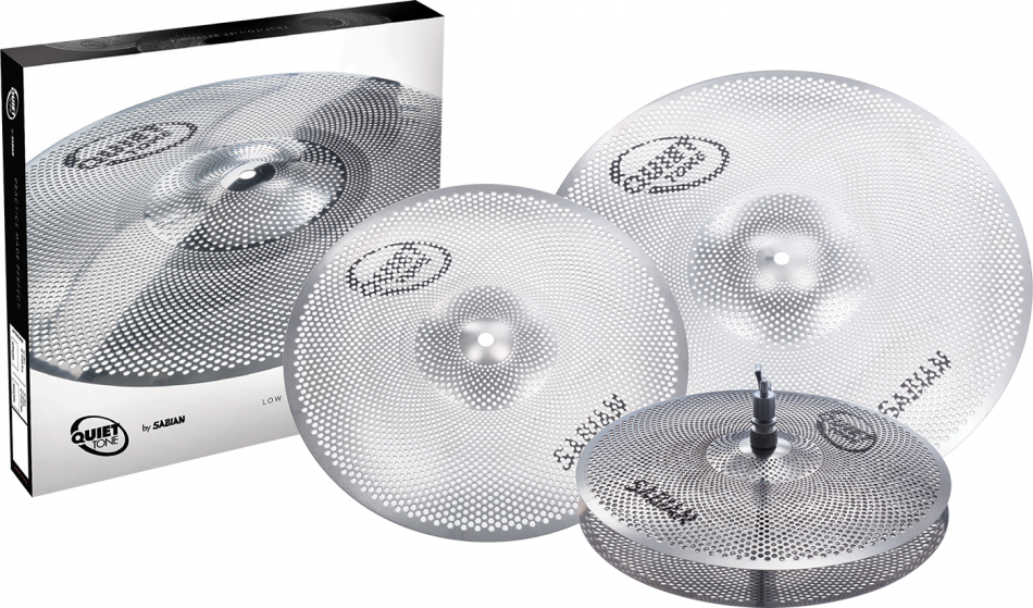 Sabian Quiet Tone Practice Cymbals Set QTPC502 Piatti a Basso Volume