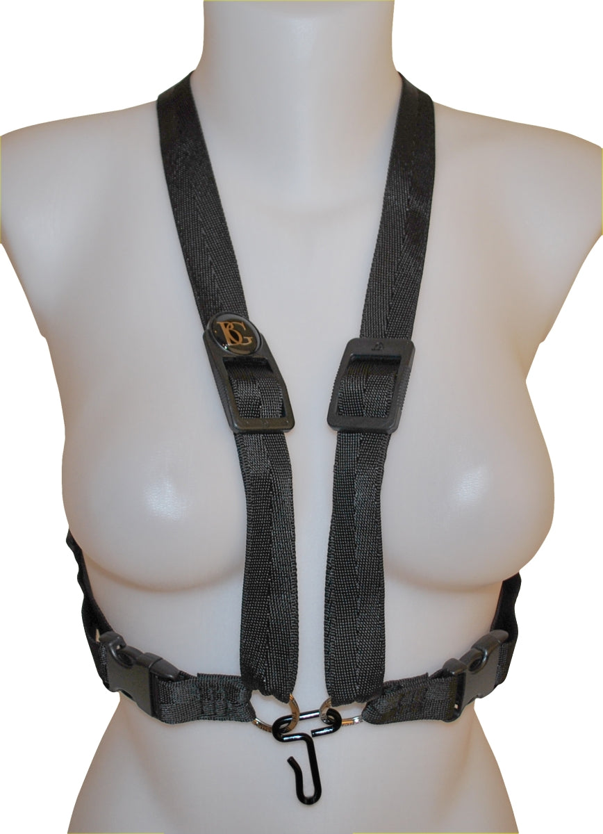 BG S41M Imbragatura per sax alto-tenore-baritono con gancio per donna