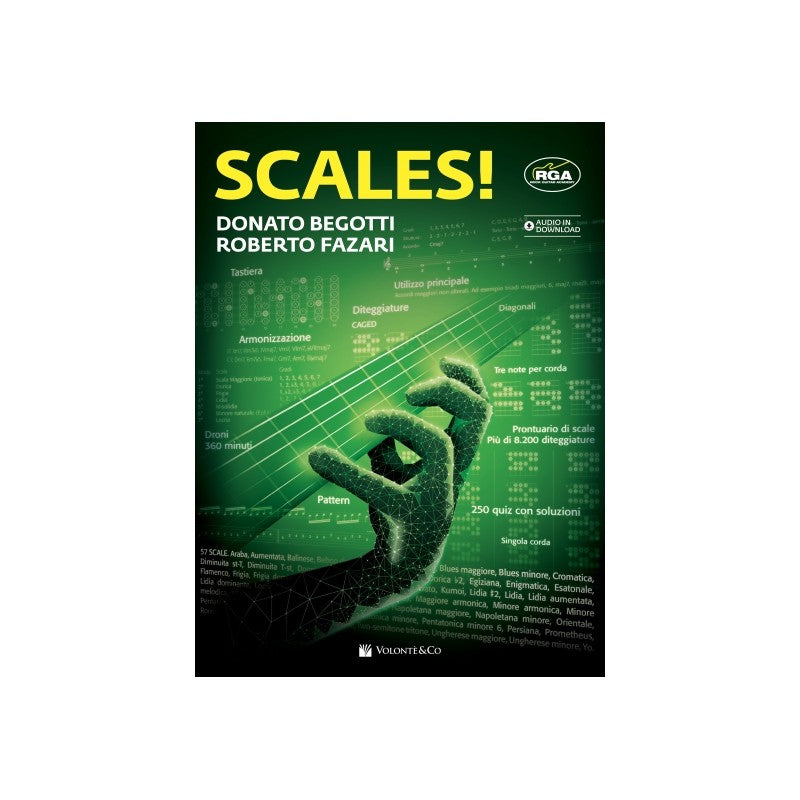 SCALES! - DONATO BEGOTTI, ROBERTO FAZARI – CHITARRA