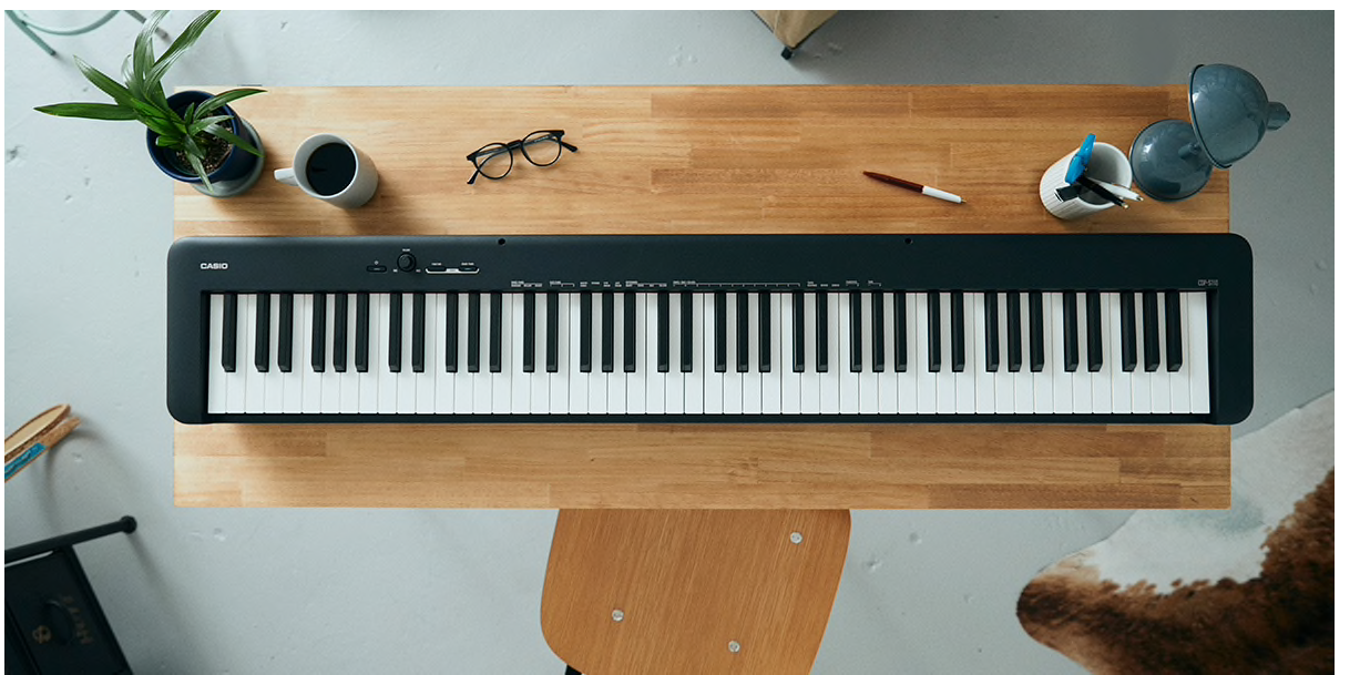 Casio CDP-S110BK Pianoforte Digitale 88 Tasti Pesati