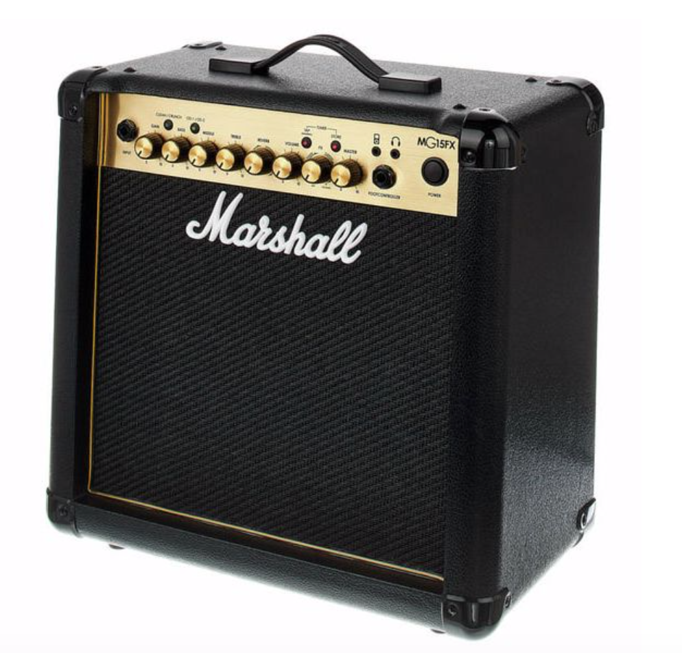MARSHALL - MG15GFX MG GOLD COMBO 15 WATT CON EFFETTI