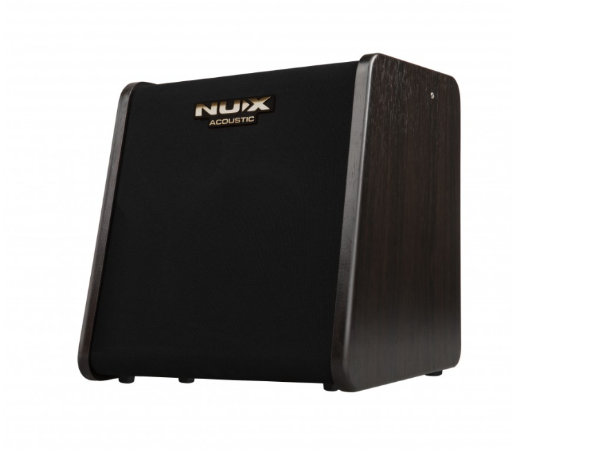 NUX STAGEMAN II CHARGE AC-80 Amplificatore per chitarra acustica a batteria con Drum&Loop (80W RMS)