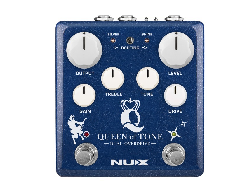 NUX QUEEN OF TONE NDO-6 Dual Overdrive Queen of Tone