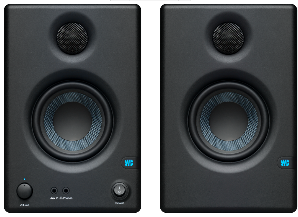 PreSonus  Eris  E3.5 Studio Monitor, Black, (Coppia)