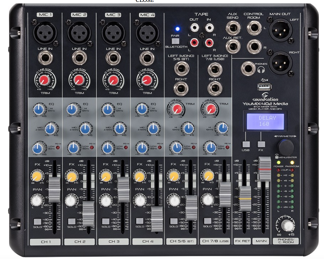 SOUNDSATION Youmix-402 Media