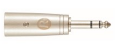 Reference Adattatore da XLR maschio 3 pin a jack TRS 6.3 maschio