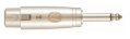 Reference Adattatore da XLR femmina 3 pin a jack TS 6.3 maschio