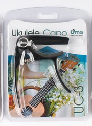 UMA CAPO Capotasto in metallo Nero per Ukulele