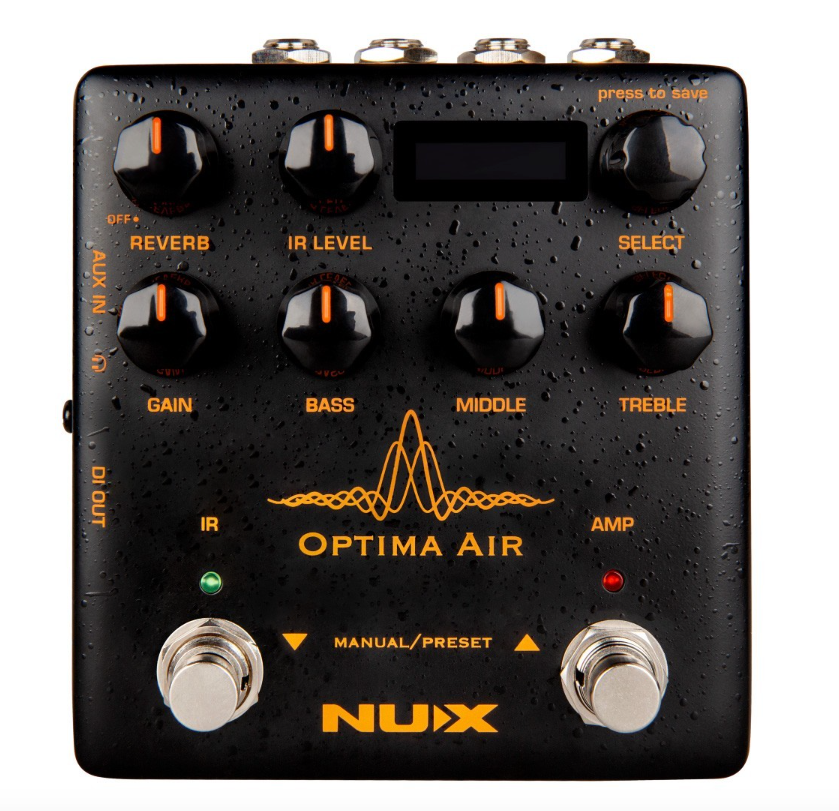 NUX NAI-5 OPTIMA AIR Simulatore acustico con IR e FX