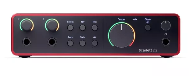 FOCUSRITE Scarlett 2i2 (4th Gen)