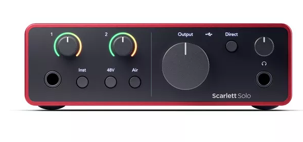 FOCUSRITE Scarlett Solo (4th Gen)