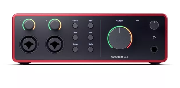 FOCUSRITE Scarlett 4i4 (4th Gen)