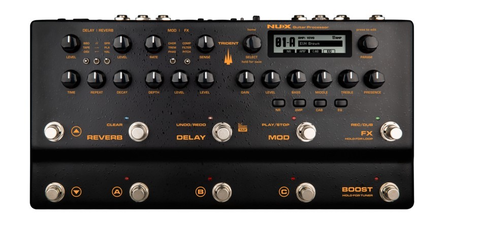 NUX TRIDENT NME-5 Pedaliera modeler per chitarra