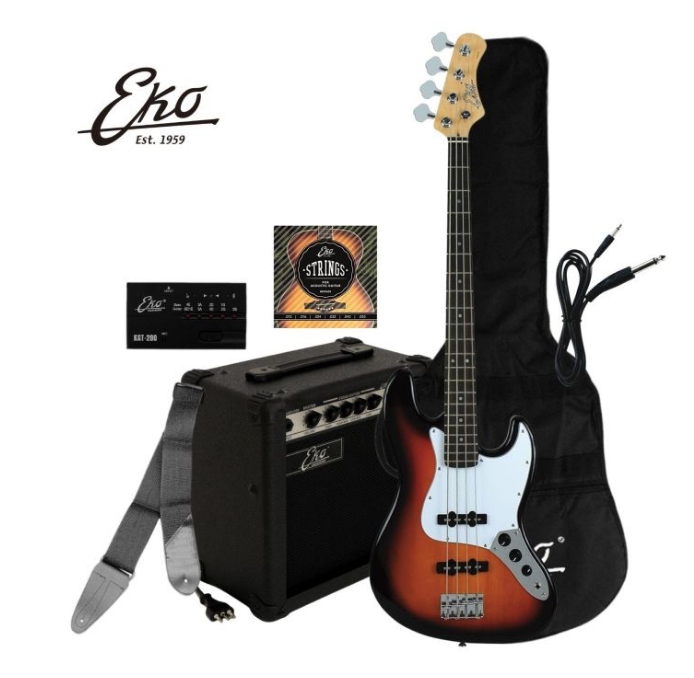 EKO EB-29 Pack Sunburst -Bass pack