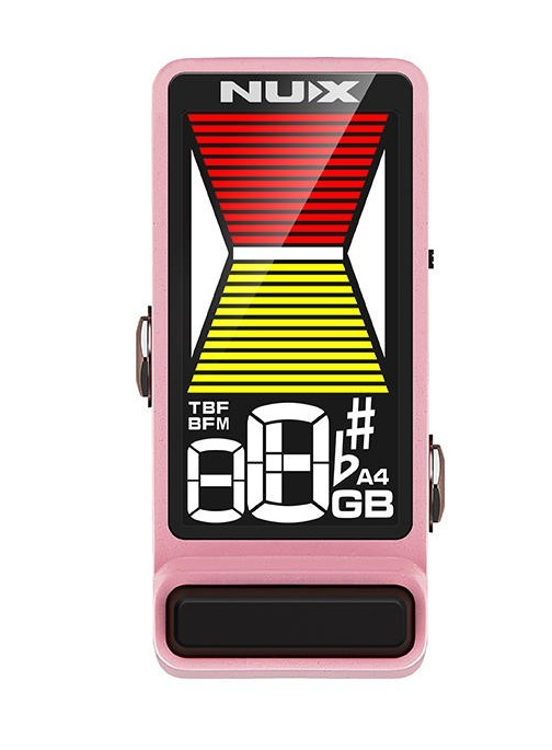 NUX NTU-3 FLOW TUNE MKII (PINK) Accordatore a pedale con modalità Compensata (CPS)